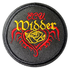 Flaming Rose Widder Patch