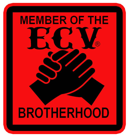 Member of ECV Brotherhood sticker.